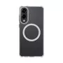 AMAZINGTHING Minimal Mag Funda con anillo magnético para Samsung Galaxy S25 Edge - transparente