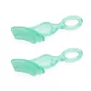 BRUSH BABY Cepillo de dientes mordedor pack de 2 para bebés 10-36 meses