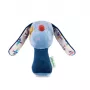 Lilliputiens Sonajero y juguete con chirrido de peluche Jules el perro 3m+