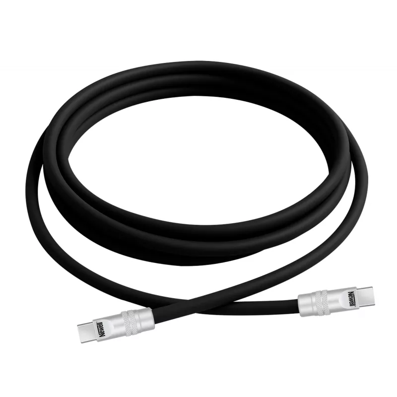 Newell Cable USB-C a USB-C 100W 2m Silicona Negro