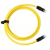 Newell Cable USB-C a USB-C 100W, 2m, Silicona, Amarillo-Negro