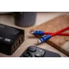 Newell Cable USB-C a USB-C 100W 2m Silicona Rojo-Azul Marino