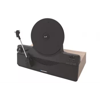 Blaupunkt VT100BK tocadiscos vertical, Bluetooth entrada/salida, negro