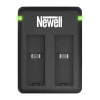 Cargador de batería de doble canal SDC-USB Newell para baterías Insta360 CINSBAJA para Insta360 Ace / Ace Pro