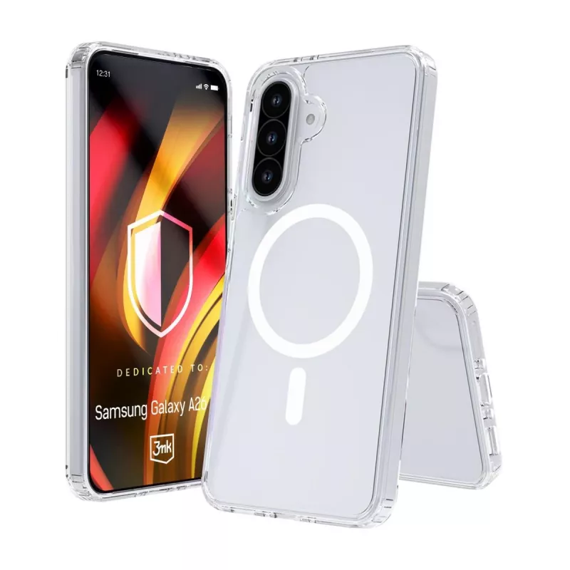 3MK PROTECTION Samsung Galaxy A26 5G - 3mk Hardy LiqForce MagCase Negro