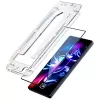 3mk HardGlass Max Protector de pantalla de cristal templado con aplicador para iPhone Air (Negro)