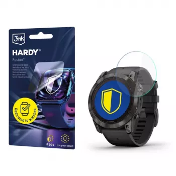 3MK PROTECTION Garmin Fenix 7X Pro Solar - 3mk Hardy Fusion Watch Protector de pantalla