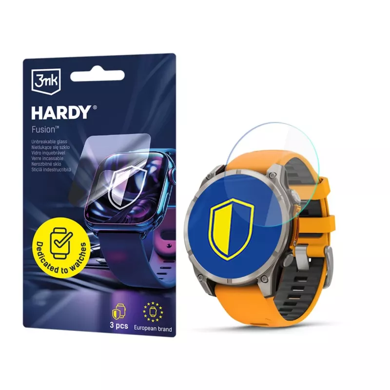 3MK PROTECTION Garmin Fenix 8 Amoled 47mm - Protección para reloj 3mk Hardy Fusion