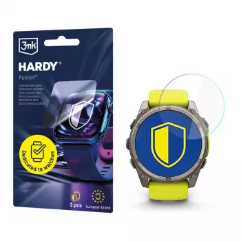 3MK PROTECTION Garmin Fenix 8 Solar/Sapphire 51mm - Protección para reloj 3mk Hardy Fusion