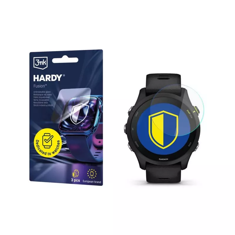 3MK PROTECTION Garmin Forerunner 255 - Protección para reloj 3mk Hardy Fusion