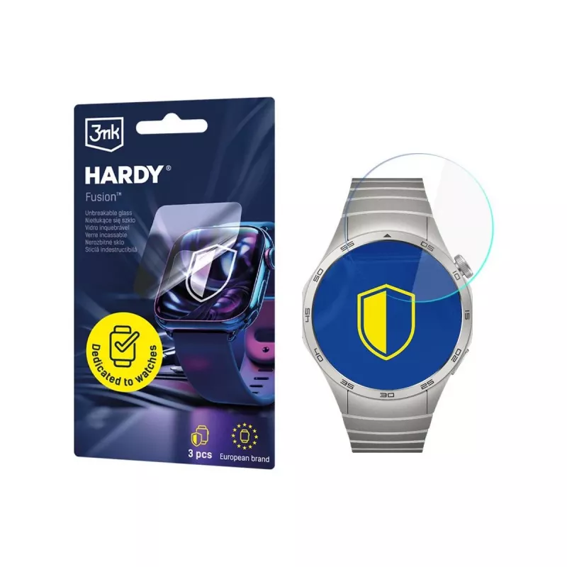 3MK PROTECTION Huawei Watch GT 4 46mm - Protección para reloj 3mk Hardy Fusion