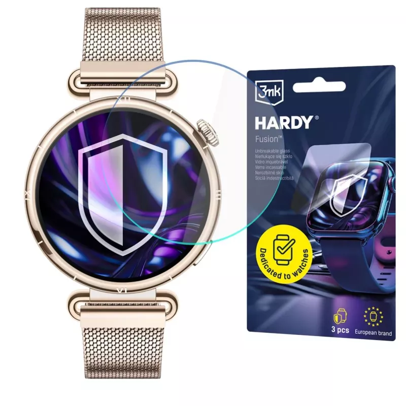 3MK PROTECTION Huawei Watch GT 6 41mm - Protección para reloj 3mk Hardy Fusion