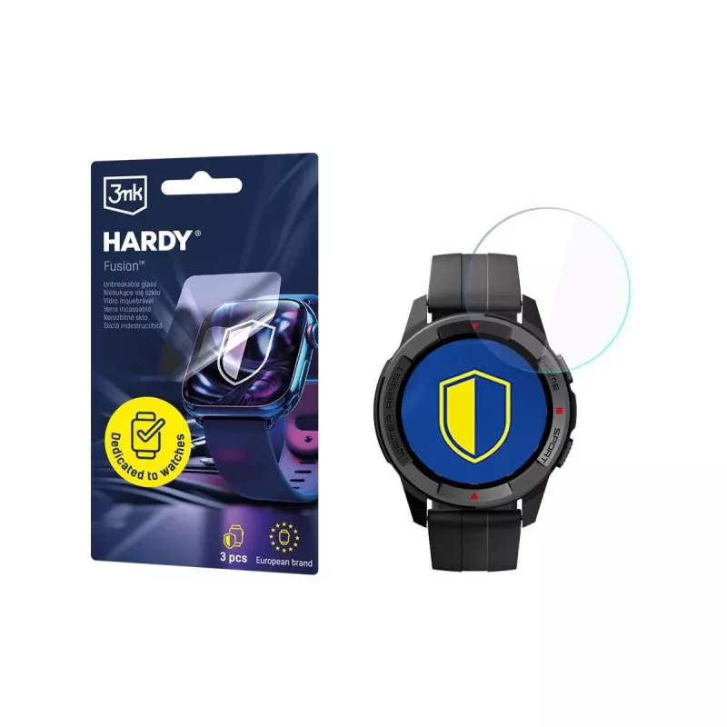 3MK PROTECTION Mibro X1 - Protección para reloj 3mk Hardy Fusion