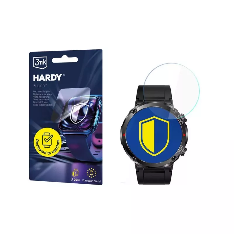 3MK PROTECTION Rubicon RNCE96 - Protector de pantalla para reloj 3mk Hardy Fusion