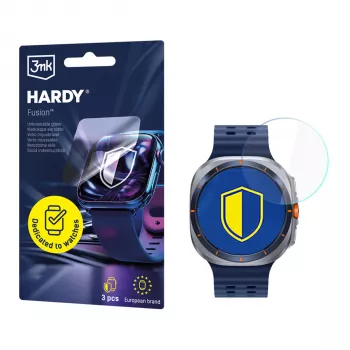 3MK PROTECTION Samsung Galaxy Watch Ultra 2025 - Protección de reloj 3mk Hardy Fusion