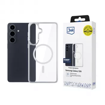 3MK PROTECTION Samsung Galaxy S26 - Funda 3mk Hardy LiqForce MagCase Black
