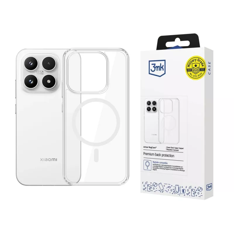 3MK PROTECTION Xiaomi 17 - 3mk Hardy LiqForce MagCase funda trasera negra