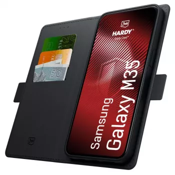 3MK PROTECTION Samsung Galaxy M35 - Funda 3mk Hardy Foldy
