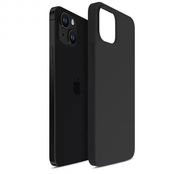 3MK PROTECTION Apple iPhone 14 - Funda 3mk Hardy Mellow negra
