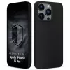 3MK PROTECTION Apple iPhone 15 Pro - Funda 3mk Hardy Mellow negra