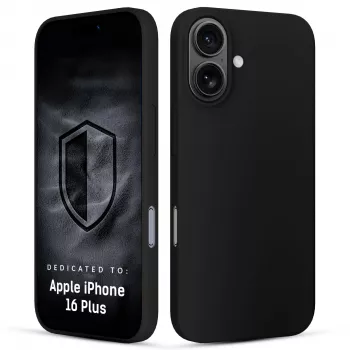 3MK PROTECTION Apple iPhone 16 Plus - Funda 3mk Hardy Mellow negra
