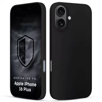 3MK PROTECTION Apple iPhone 16 Plus - Funda 3mk Hardy Mellow negra