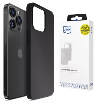 3MK PROTECTION Apple iPhone 16 Pro Max Funda Hardy Mellow negra