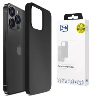3MK PROTECTION Apple iPhone 16 Pro Max Funda Hardy Mellow negra