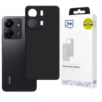 3MK PROTECTION Poco C65 - Funda 3mk Hardy Mellow negra