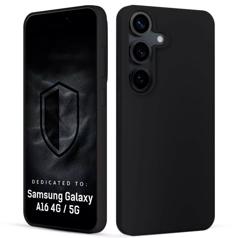 3MK PROTECTION Samsung Galaxy A16 4G / 5G - Funda 3mk Hardy Mellow negra
