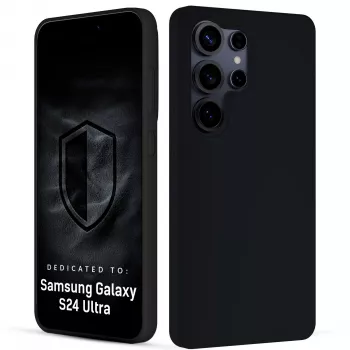 3MK PROTECTION Samsung Galaxy S24 Ultra - Funda 3mk Hardy Mellow negra