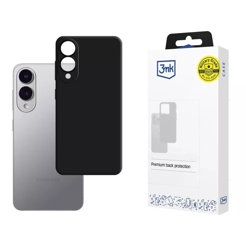 3MK PROTECTION Samsung Galaxy S25 Edge - Funda 3mk Hardy Mellow negra