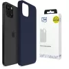 3MK PROTECTION Apple iPhone 15 Plus - Funda 3mk Hardy Mellow azul oscuro