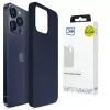 3MK PROTECTION Apple iPhone 16 Pro - Funda 3mk Hardy Mellow azul oscuro