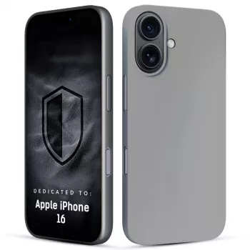 3MK PROTECTION Apple iPhone 16 - Funda 3mk Hardy Mellow gris