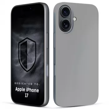3MK Hardy Mellow funda para Apple iPhone 17, gris