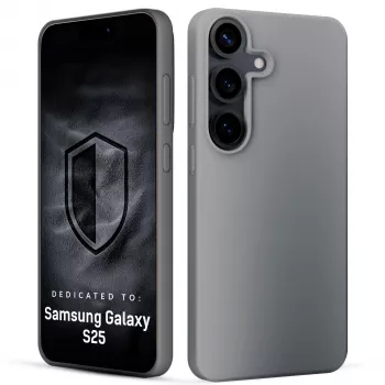3MK PROTECTION Samsung Galaxy S25 - Funda 3mk Hardy Mellow gris