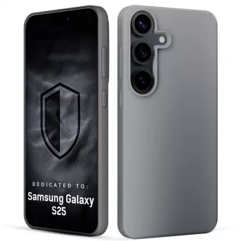 3MK PROTECTION Samsung Galaxy S25 - Funda 3mk Hardy Mellow gris