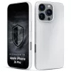 3MK PROTECTION Apple iPhone 16 Pro - Funda 3mk Hardy Mellow MagCase blanco