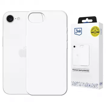 3MK PROTECTION Apple iPhone 16E/ iPhone 17E - Funda 3mk Hardy Mellow MagCase blanco