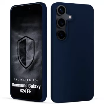 3MK PROTECTION Samsung Galaxy S24 FE - Funda 3mk Hardy Mellow azul oscuro