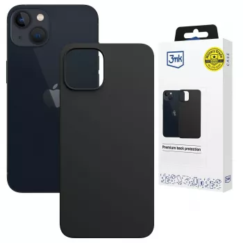 3MK PROTECTION Apple iPhone 15 Plus - Funda 3mk Hardy Mellow MagCase negro