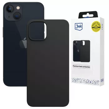3MK PROTECTION Apple iPhone 15 Plus - Funda 3mk Hardy Mellow MagCase negro