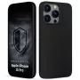 3MK PROTECTION Funda Hardy Mellow MagCase negro para Apple iPhone 15 Pro