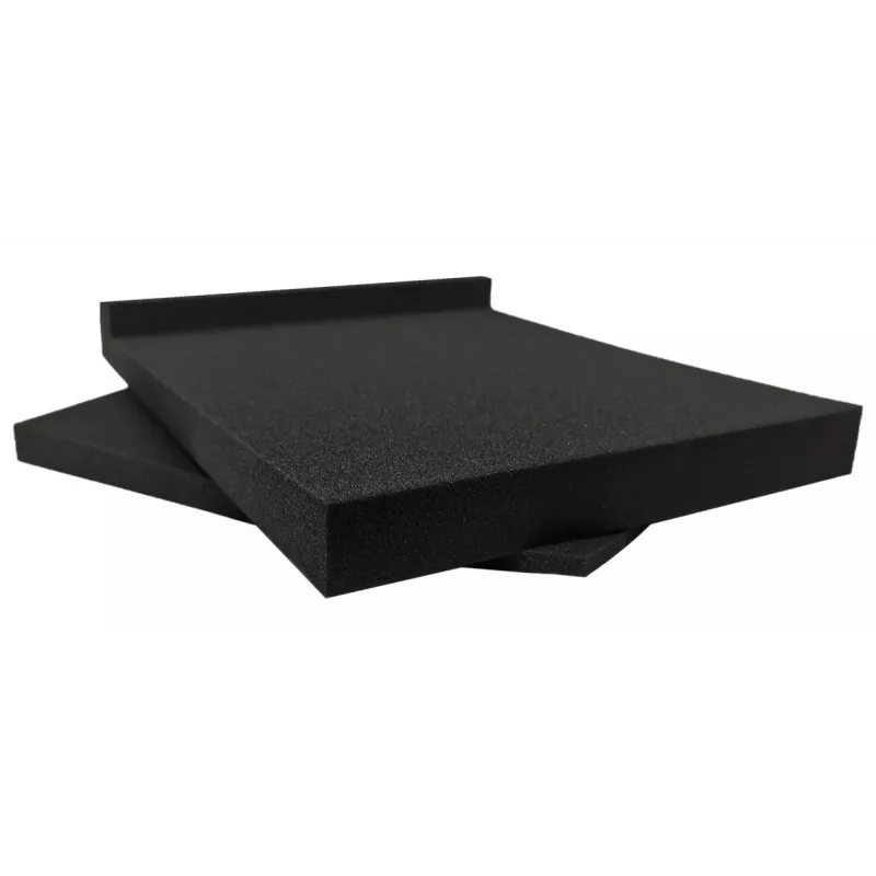 MOZOS ISOPAD-S Almohadillas de Aislamiento Acústico para Monitores de Estudio (Par, Negro)