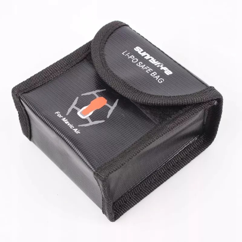SUNNYLIFE funda ignífuga para 2 baterías DJI Mavic Air