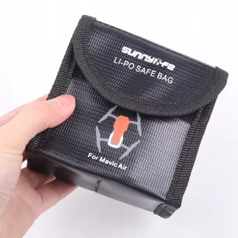 SUNNYLIFE funda ignífuga para 2 baterías DJI Mavic Air