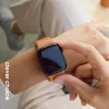 Crong Liquid Correa para Apple Watch 38/40/41/42 mm (Naranja)