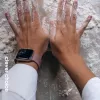 Crong Liquid Correa de silicona para Apple Watch 38/40/41/42 mm - Dusty Pink
