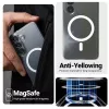 Crong Hybrid Clear Magnetic Case para Xiaomi Redmi Note 15 Pro 5G, Transparente